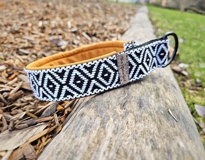 Hundehalsband Boho Braun