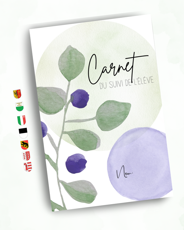 Carnet du suivi de l&#39;élève cantons romands