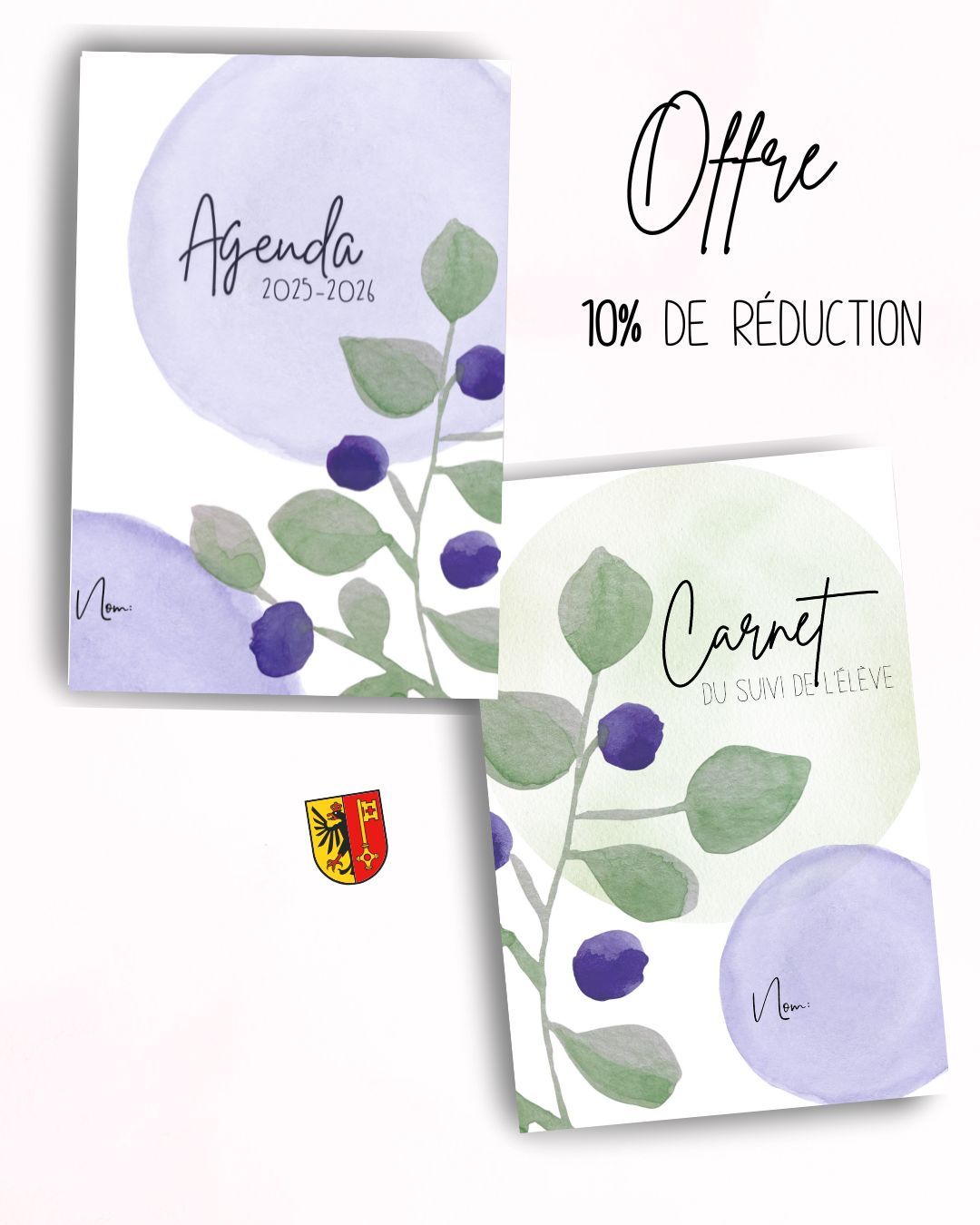 Offre genevoise: Carnet du suivi de l&#39;élève + Agenda