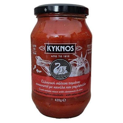 Kyknos Tomatensoße mit Zimt & Nelke 420gr