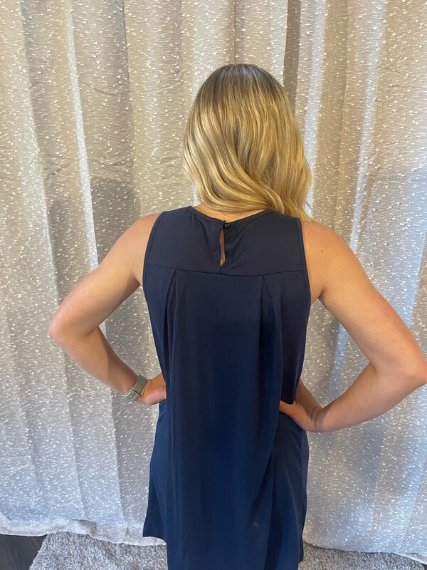 Ming blue Mid Dress