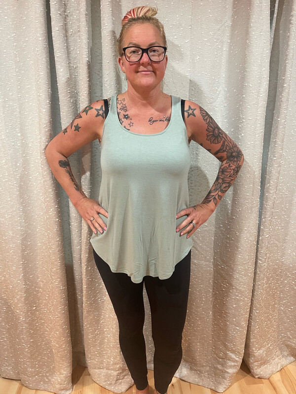 Zenana Light Green Tank