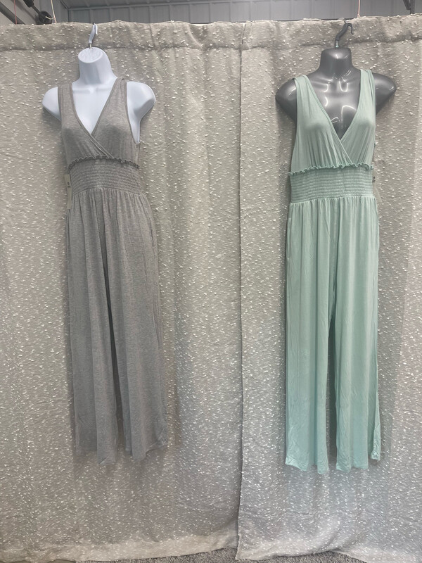 Grey Mono Jumpsuit