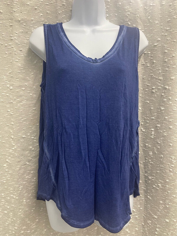 Zeanna Light Navy Tank