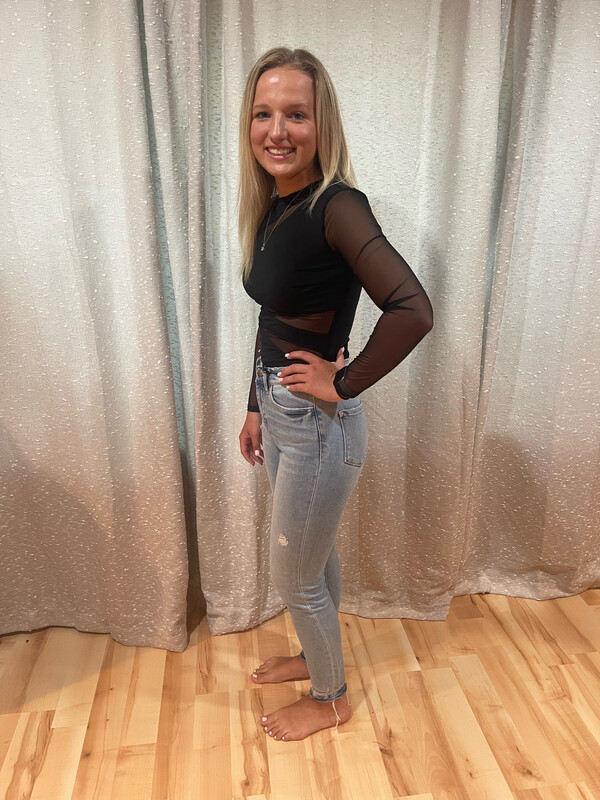 Privy Black Bodysuit