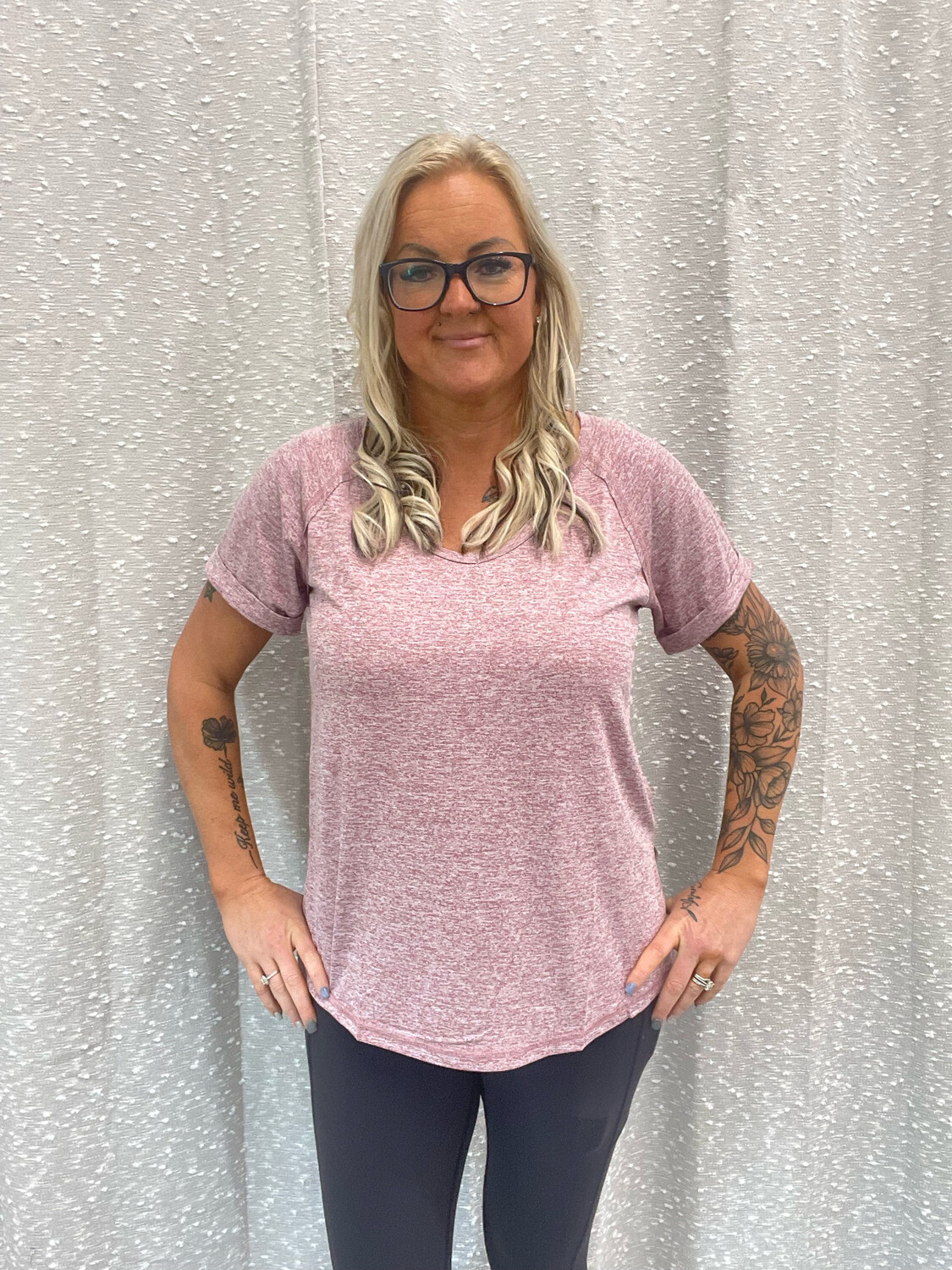 Pink Marble Tee