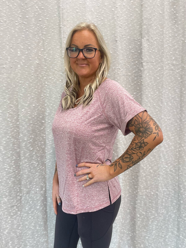 Pink Marble Tee