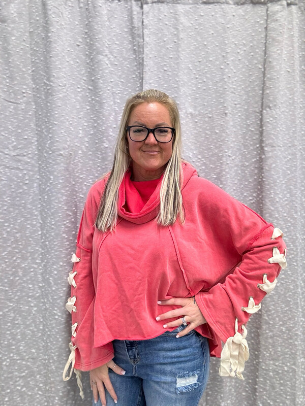 Flamingo Pink Top