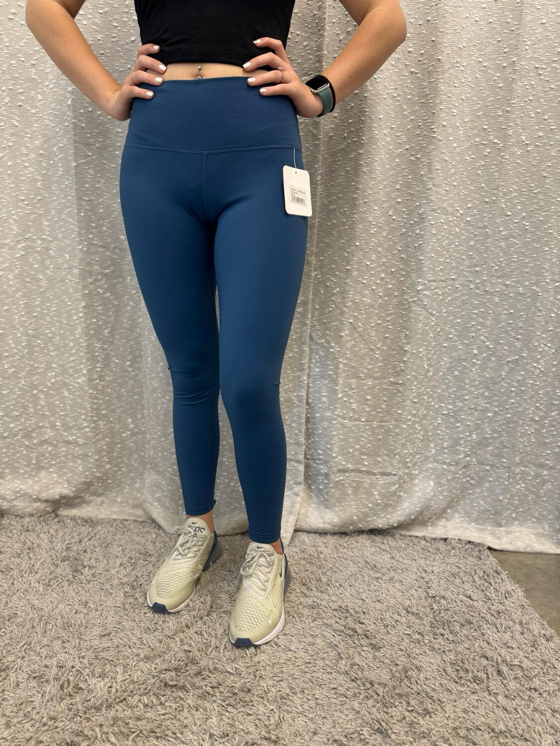 Teal Y Leggings