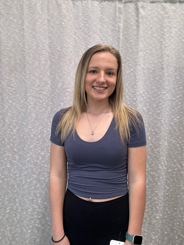 Slate Blue Crop Top