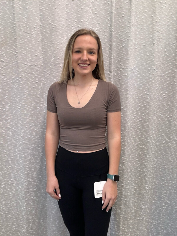 Mocha Crop Top