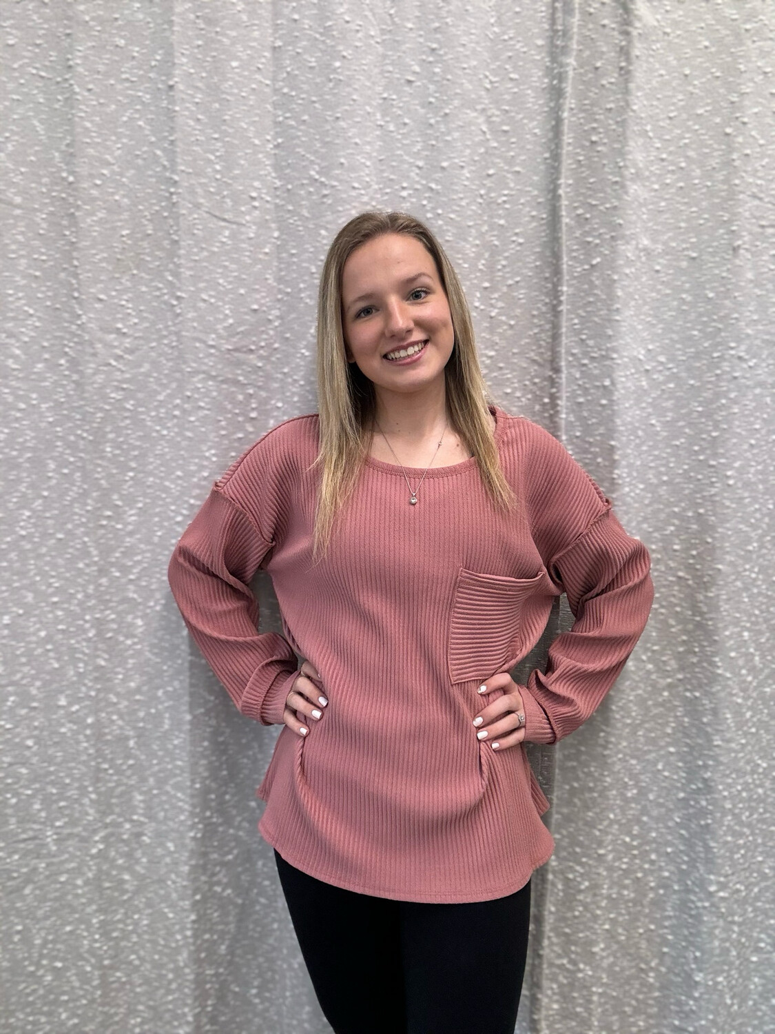 Mauve Amelia Top