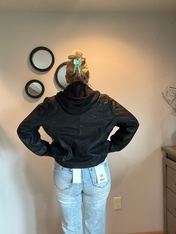 Moto Black Jacket