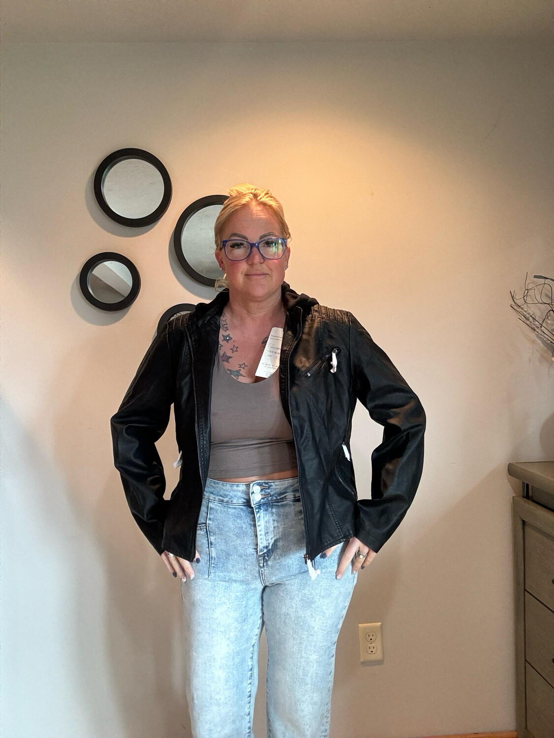 Moto Black Jacket