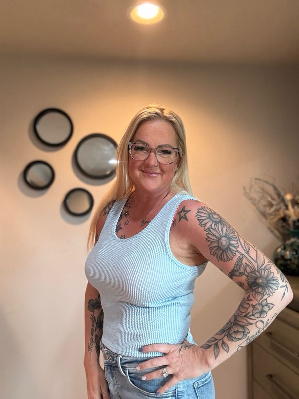 Blumin Sky Blue Tank