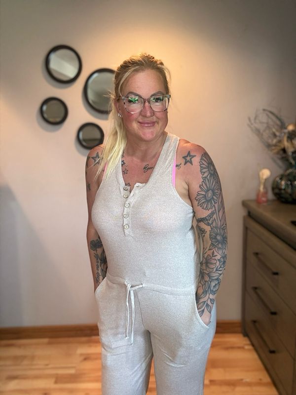 Lounge Mocha Jumpsuit