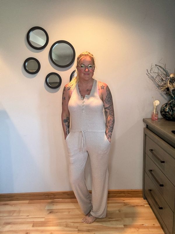 Lounge Mocha Jumpsuit