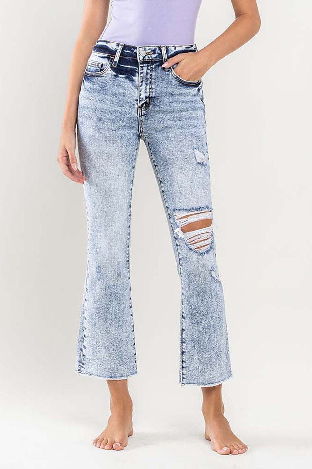Bella Vervet Crop