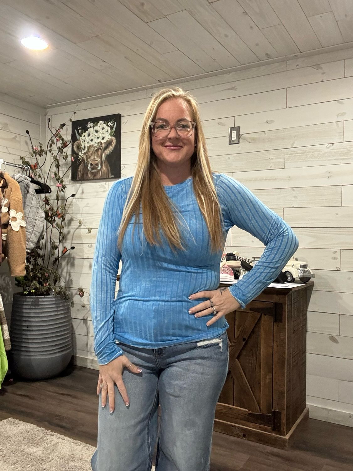 Long Sleeve Deep Sky