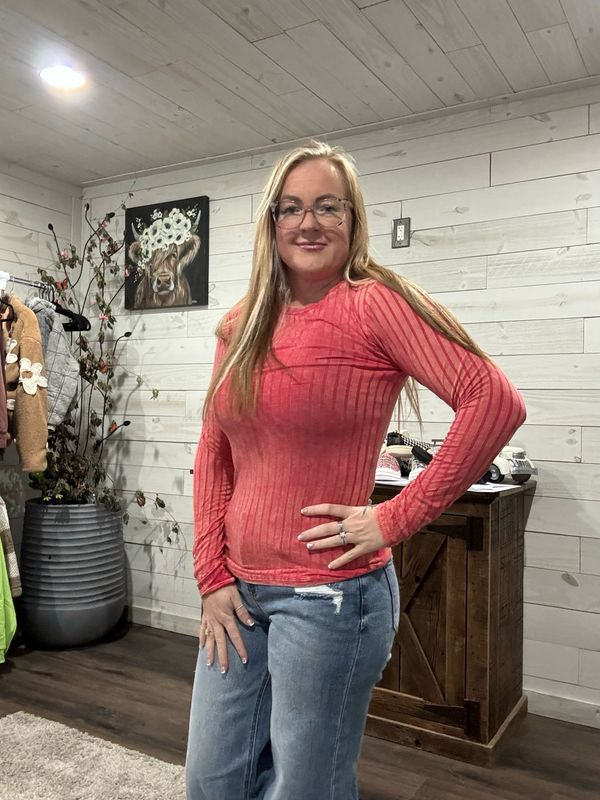 Long Sleeve Viva Magenta