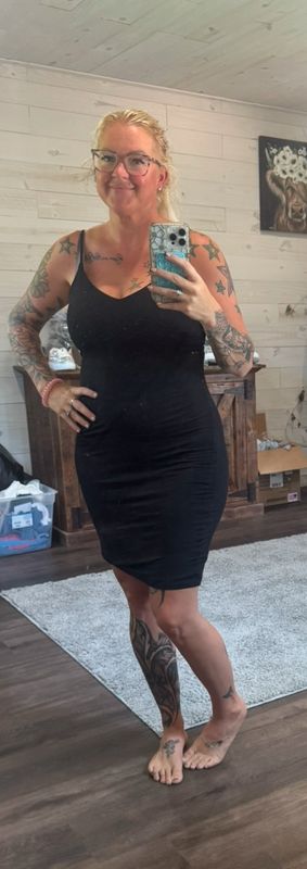 Black Midi Dress