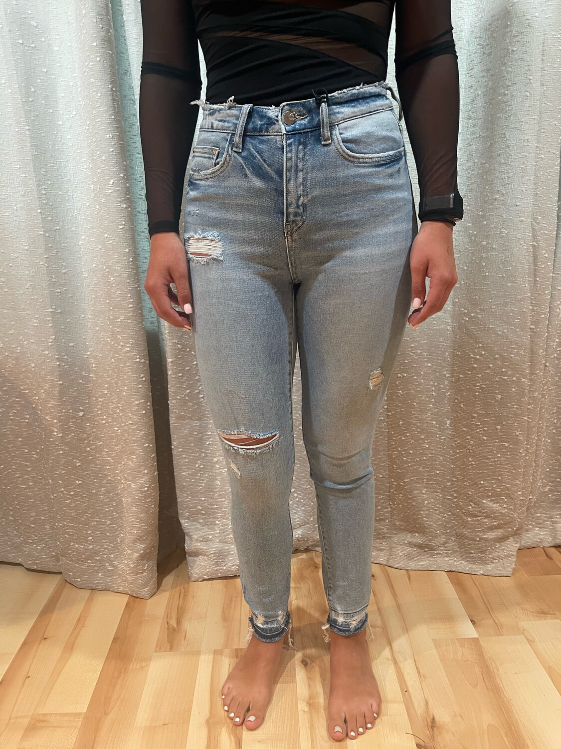 Mica High Rise Skinny Crop