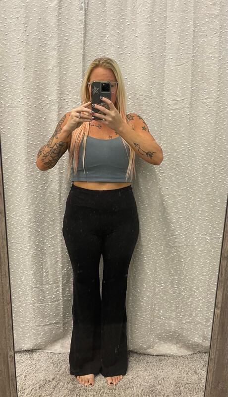 Black Wide Leg Leggings