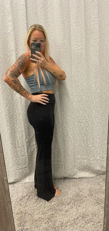 Black Wide Leg Leggings