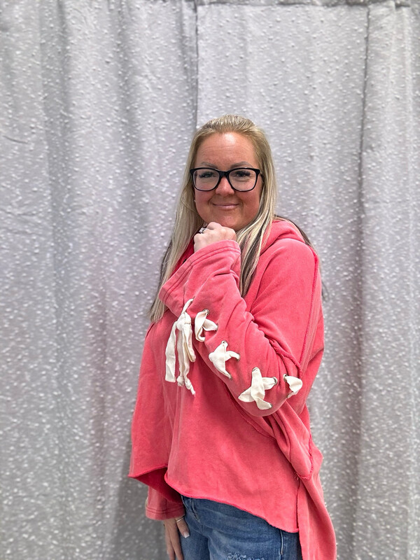 Flamingo Pink Top