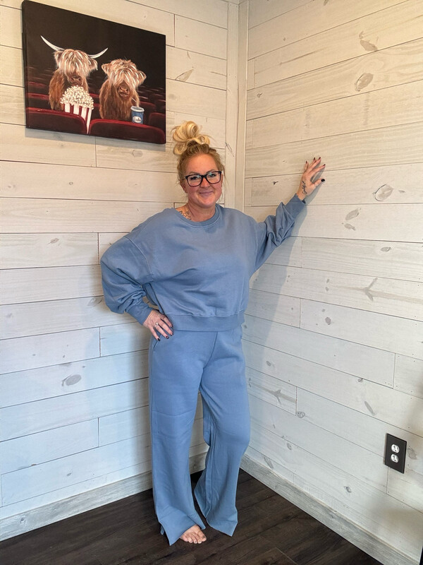 Blue Lounge Set