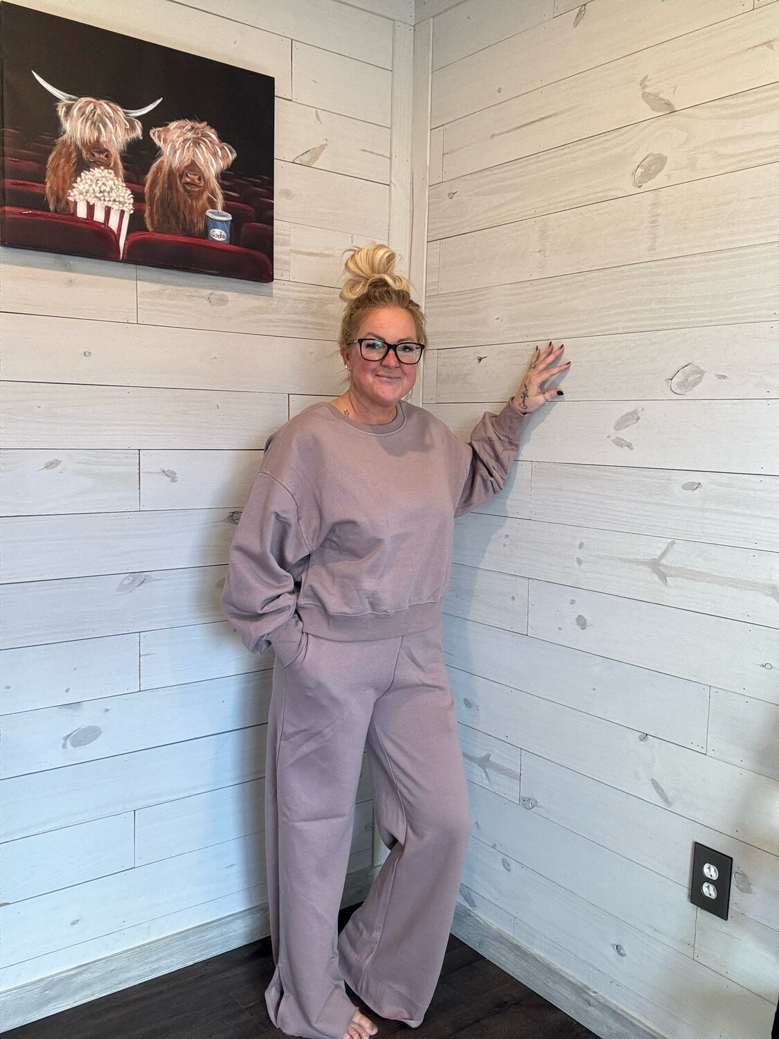 Rosey Brown Lounge Set