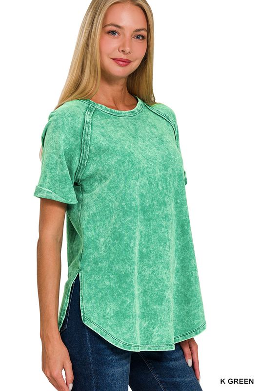 Acid Cuff Sleeve Top