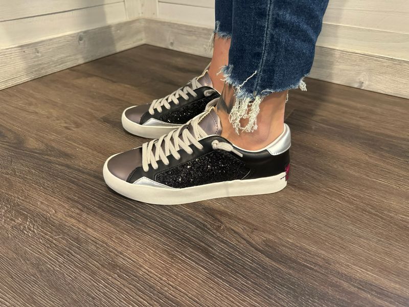 Ruby Sneakers Black Glitter
