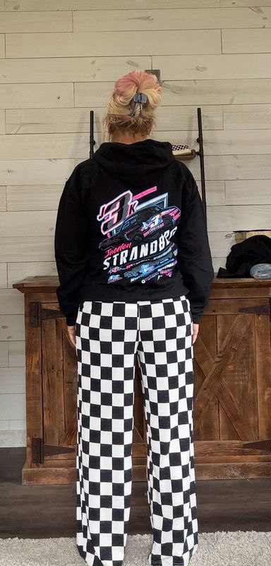 Checkered Wide Leg Pants