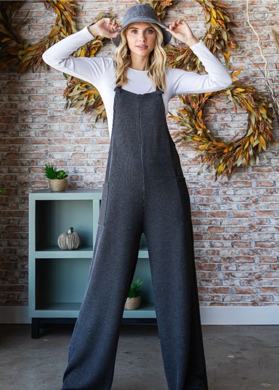 Charcoal Jumpsuit