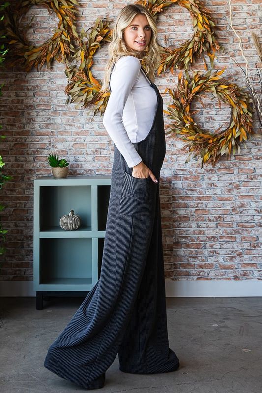 Charcoal Jumpsuit
