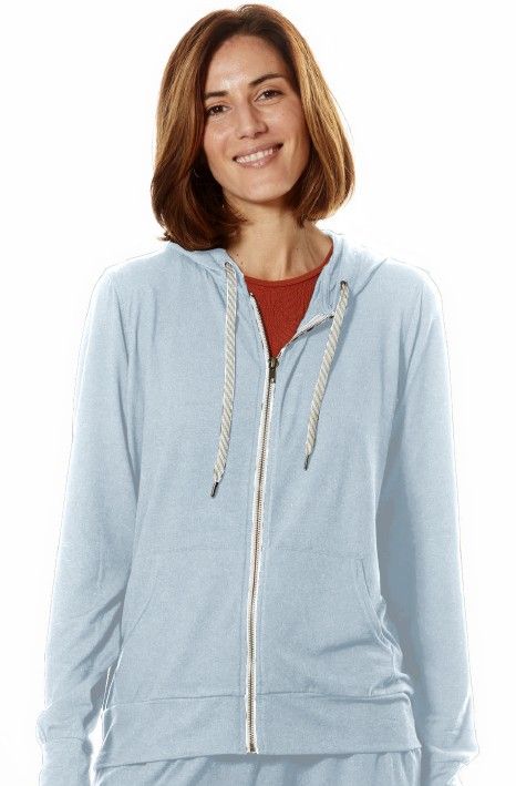 Vuori Dupe Hoodie Blue