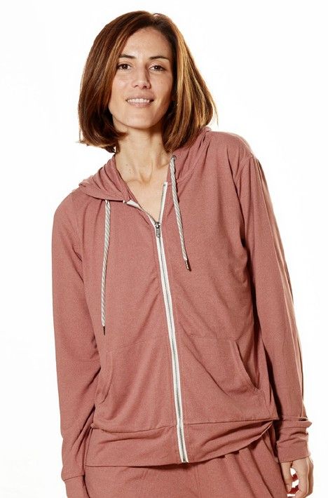 Vuori Dupe Hoodie Marsala
