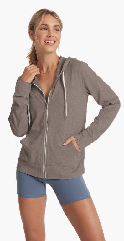 Vuori Dupe Hoodie Birch Walnut