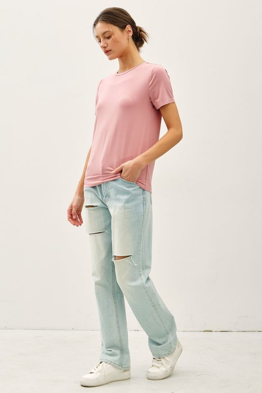 Dusty Rose BC Top