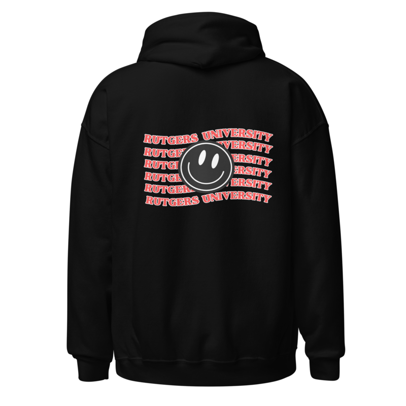 Smiley Double-Sided Unisex Hoodie