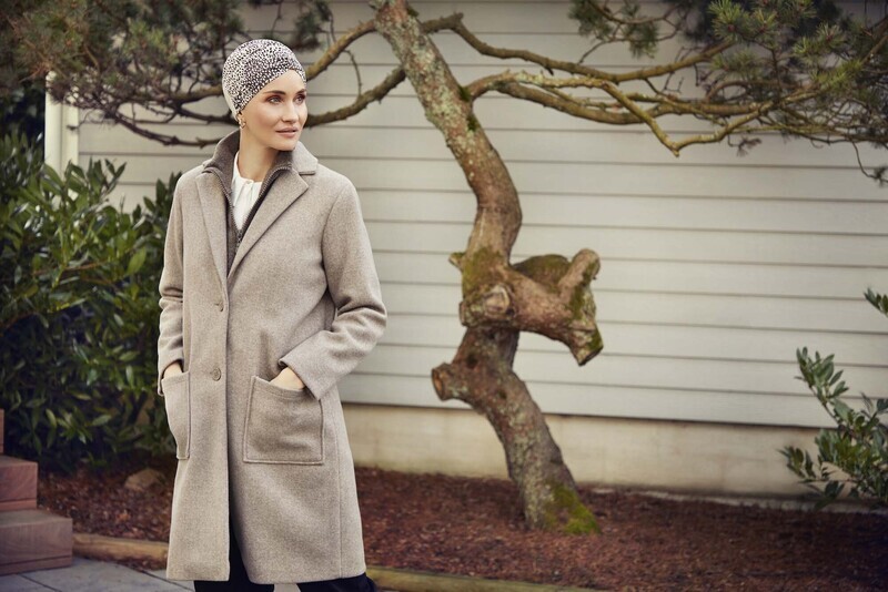 Amia Printed Turban - Patchwork Leo