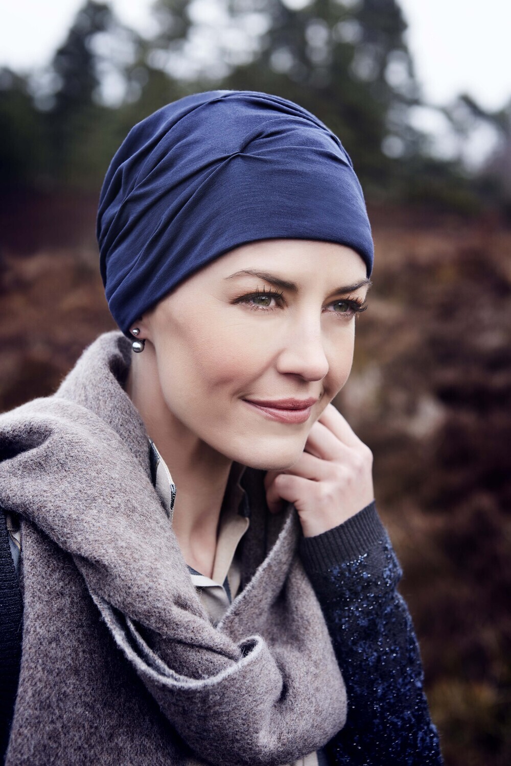 B.B. Becca Turban - Dark Blue