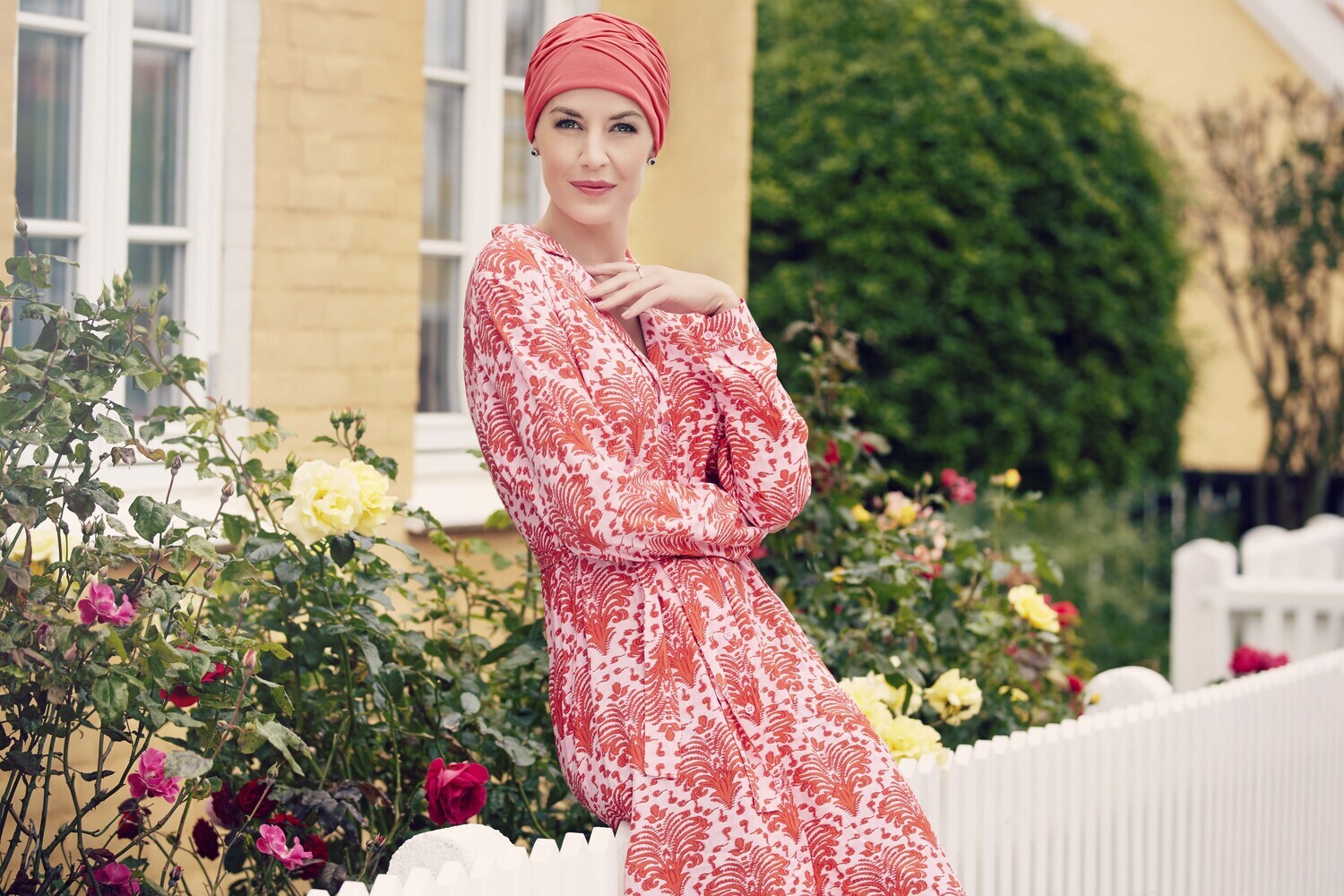 B.B. Becca Turban - Rasberry Red