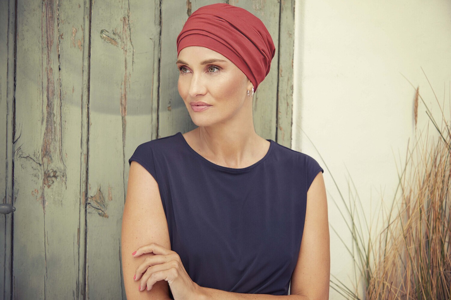 Nomi Turban - Lipstick Red