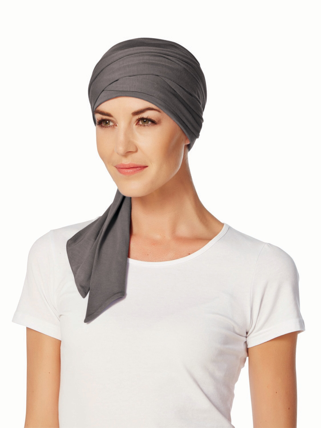 Mantra Long Scarf - Grey Brown