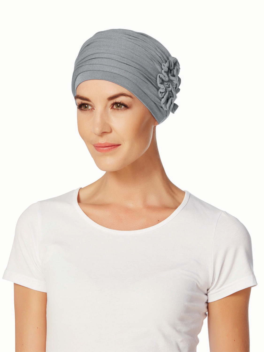 Lotus Turban - Grey Melange
