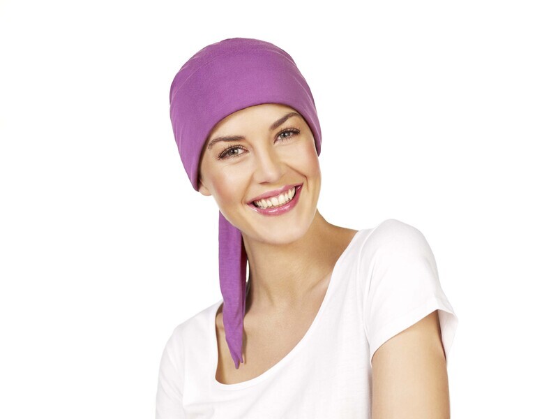 Maha Short Scarf - Fuchsia