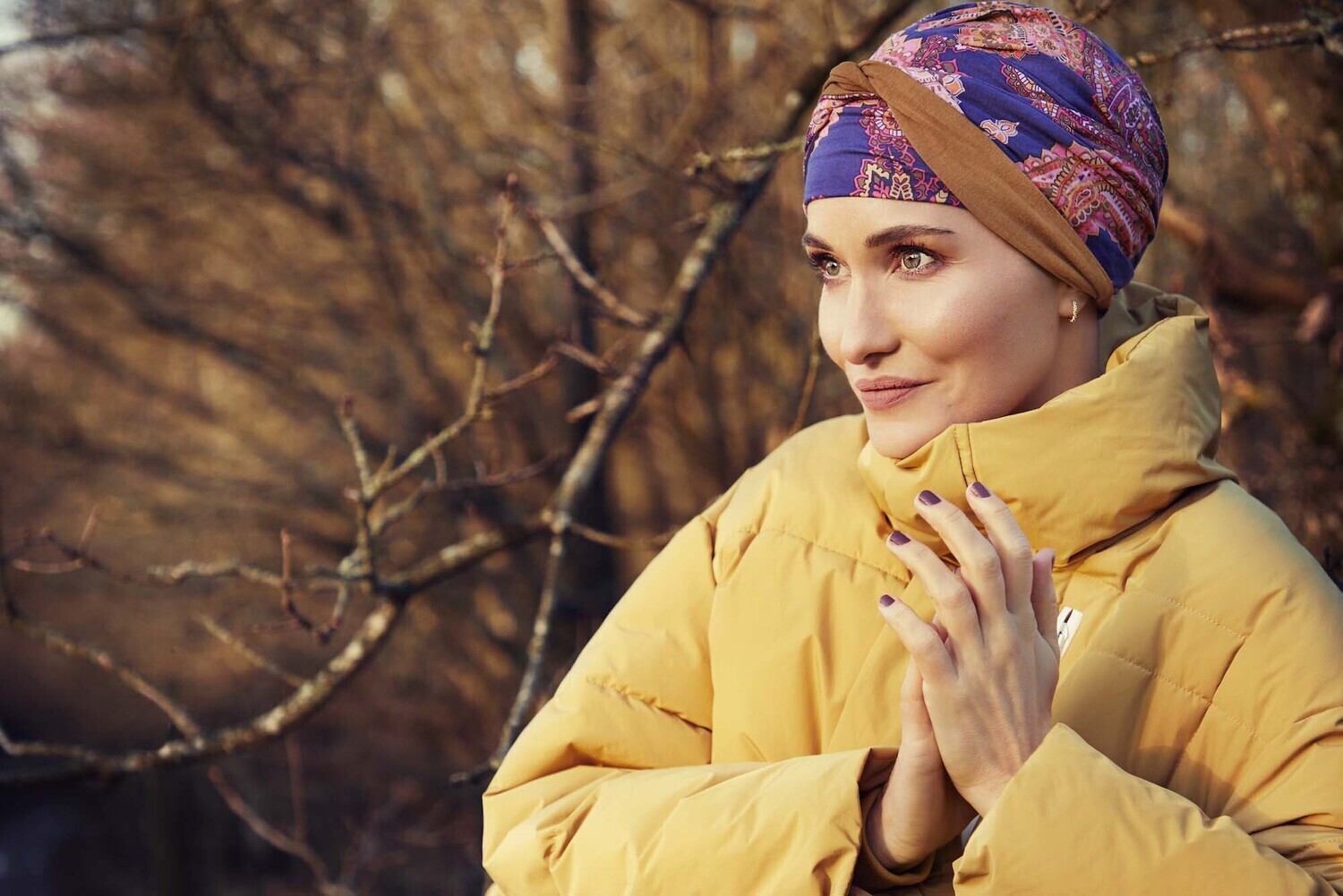 Shakti Turban - Paisley Swirls