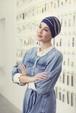 Shanti Turban Mixed Colors - Night Blue Sand